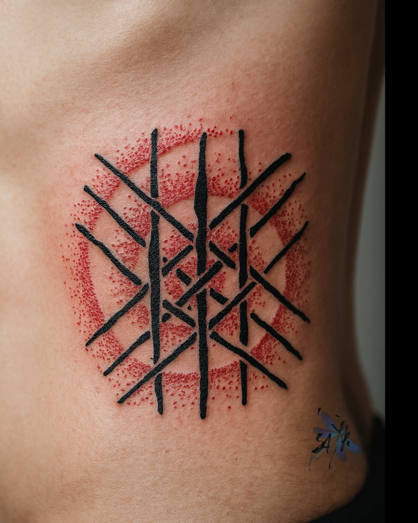 custom symbolic tattoo design by Isabella Yr