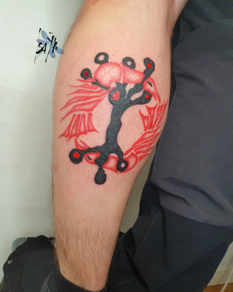 symbolic tattoo artwork by Isabella Yr